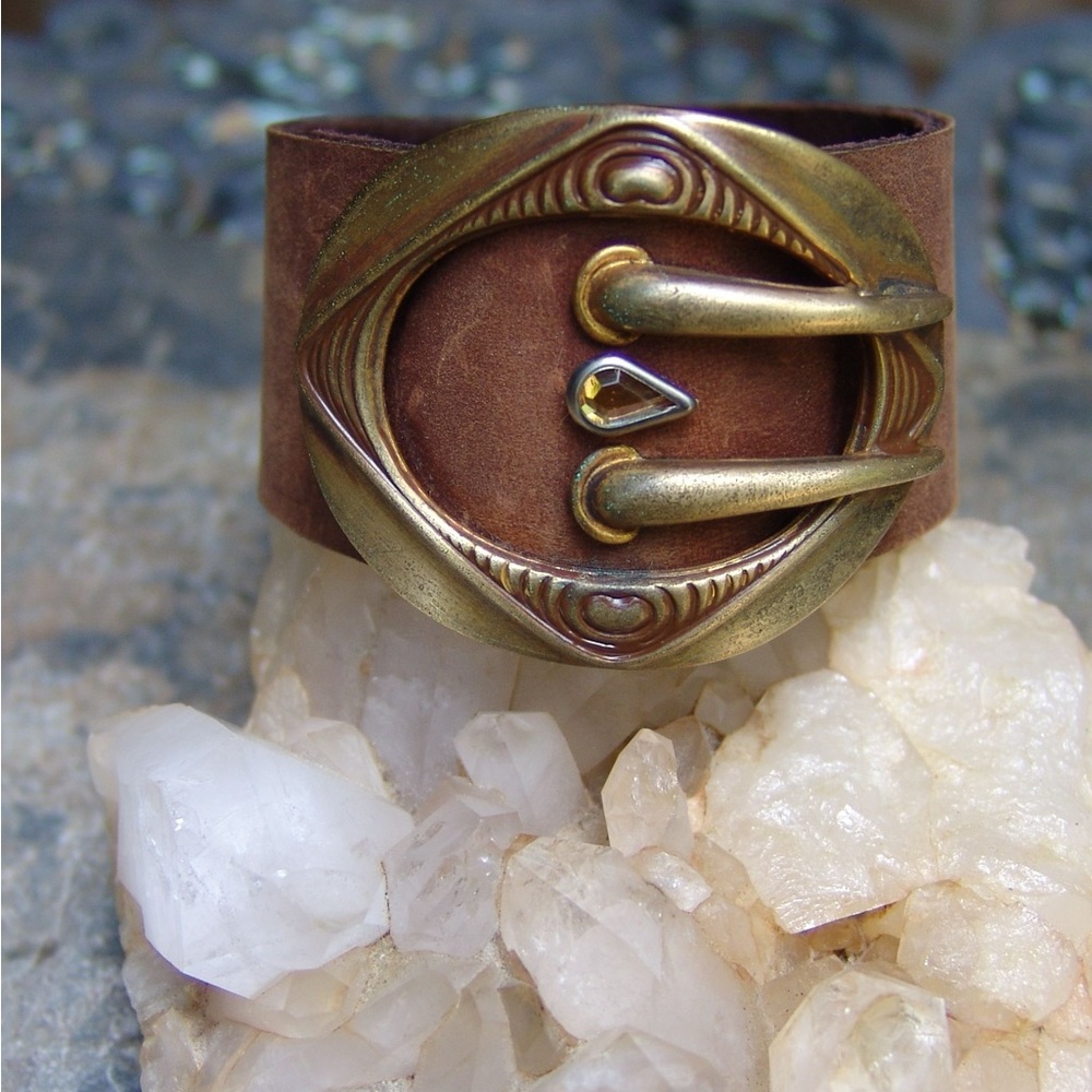 Leather Cuff - Picture 2 of 7